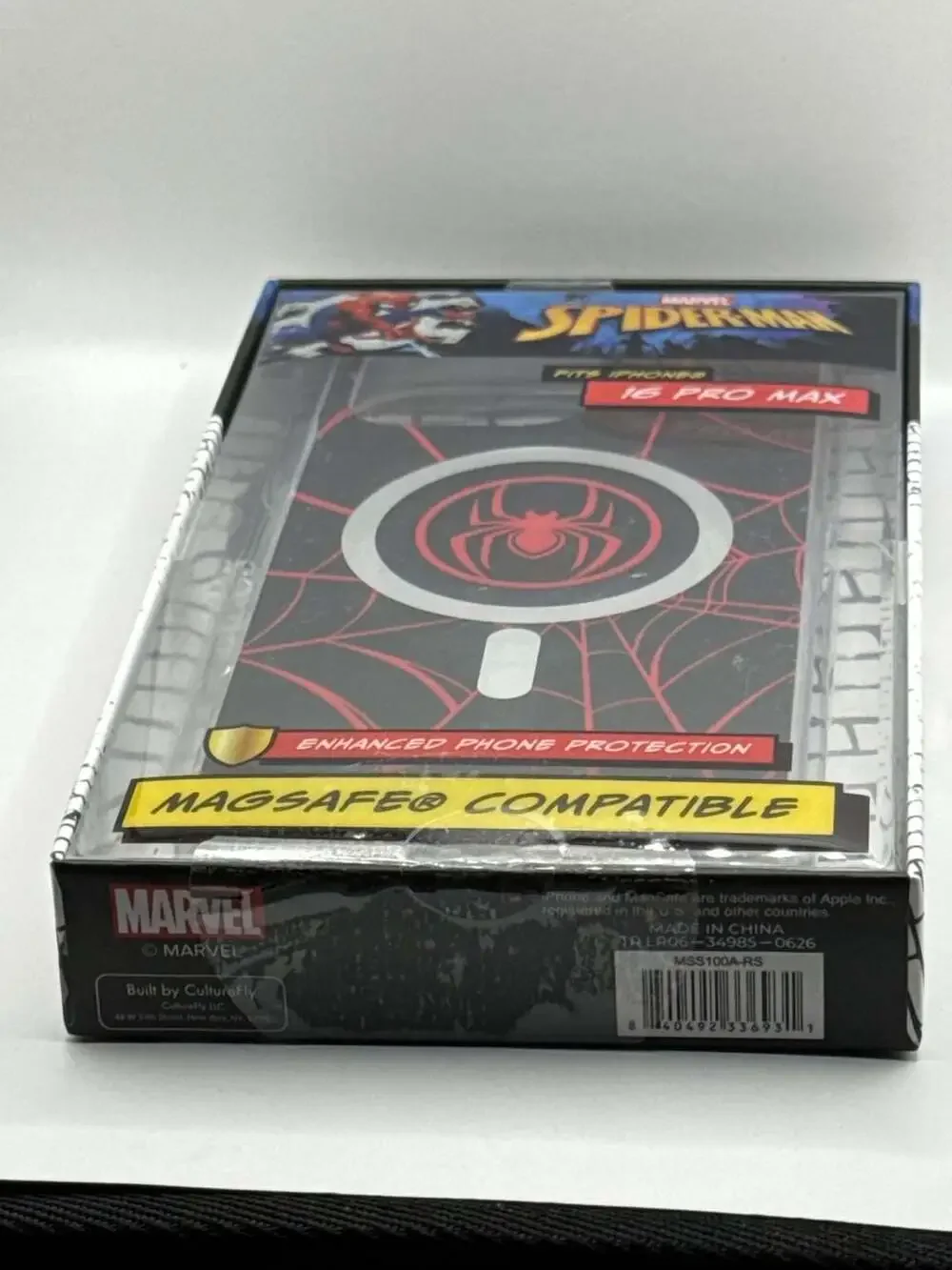 Marvel Spider-Man MagSafe Compatible Phone Case for iPhone 16 Pro Max